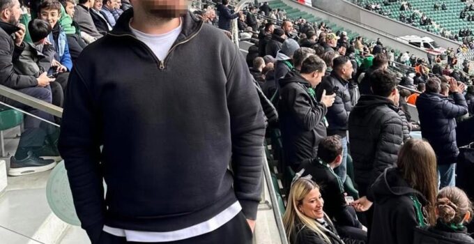 Kocaelispor tribünündeki kaçak Beşiktaşlı için suç duyurusu