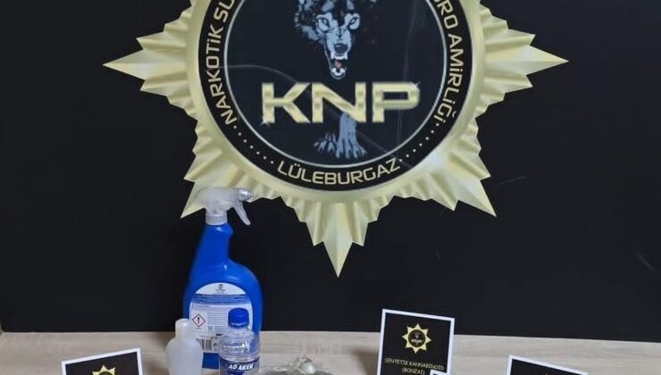 Lüleburgaz’da uyuşturucu operasyonu: 1 tutuklama