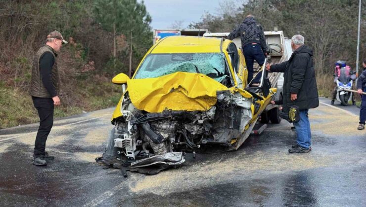 Sarıyer’de hatalı sollama zincirleme kazaya neden oldu: 1 ölü, 4 yaralı