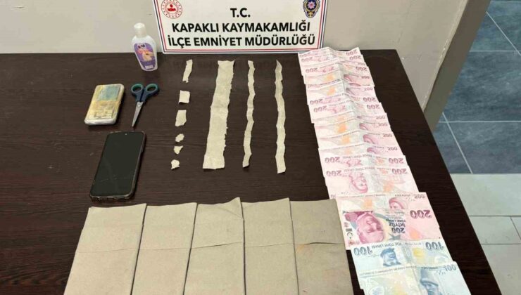 Satıcı ve alıcı suçüstü yakalandı: 1 tutuklama