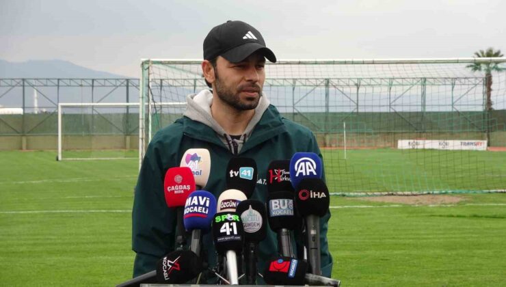 Selçuk İnan: “Hayallerim burada Kocaelispor ile Avrupa kupalarına katılabilmek”