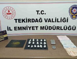 Tekirdağ’da narkotik uygulamalarında 172 kişiye adli işlem