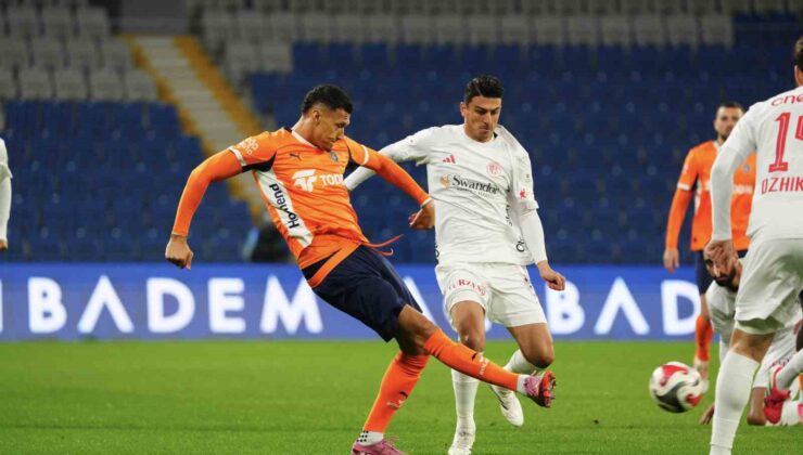 Trendyol Süper Lig: RAMS Başakşehir: 0 – Antalyaspor: 0 (Maç sonucu)