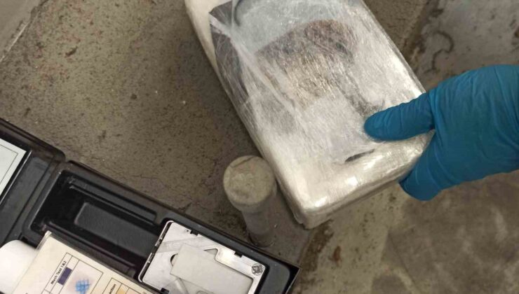 Türkiye’ye sokulmak istenen 3 kilo 190 gram kokain sınırda yakalandı
