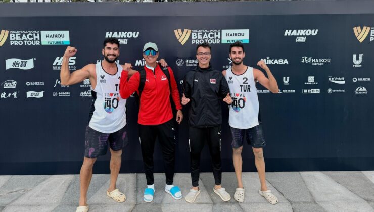 Yusuf Özdemir ve Batuhan Kuru, Beach Pro Tour Haikou etabında yarı finalde
