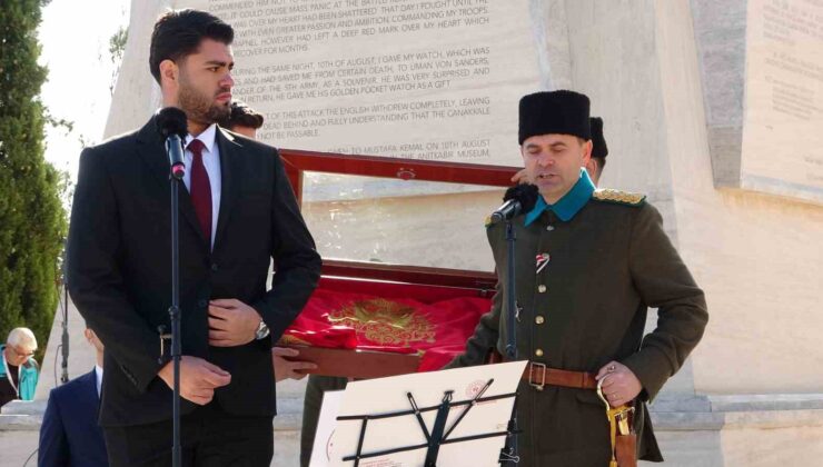57’nci Alay Sancağı 111 yıl sonra kurulan 57 Alay’a teslim edildi