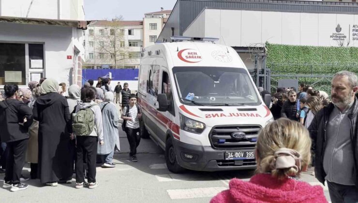 Ataşehir’de ortaokulda zehirlenme iddiası: Çok sayıda öğrenci hastaneye kaldırıldı