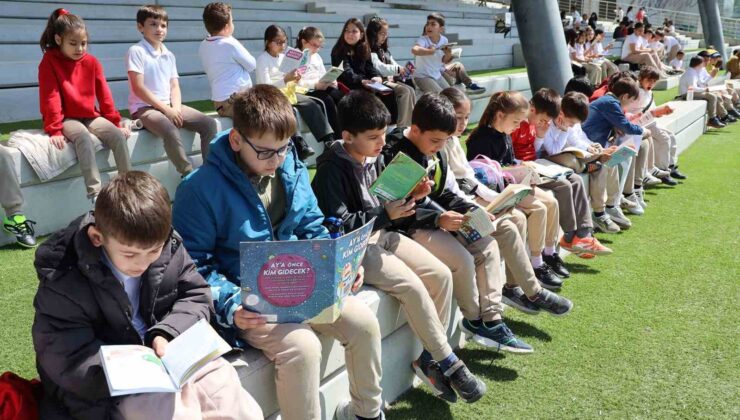 Ayçiçek Bisiklet Vadisi’nde minikler öğrenciler ağırlandı