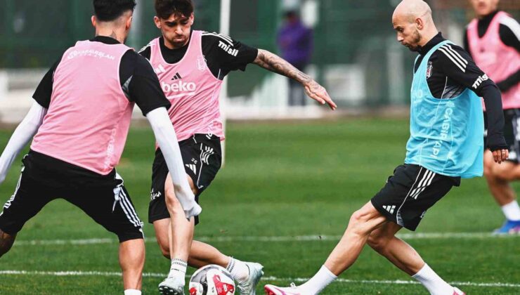 Beşiktaş, Antalyaspor maçı hazırlıklarını sürdürdü