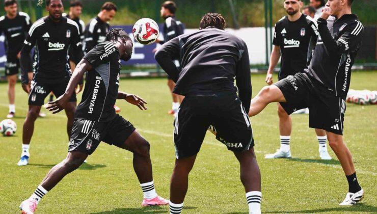 Beşiktaş’ta, Gaziantep Futbol Kulübü maçı hazırlıkları tamamlandı