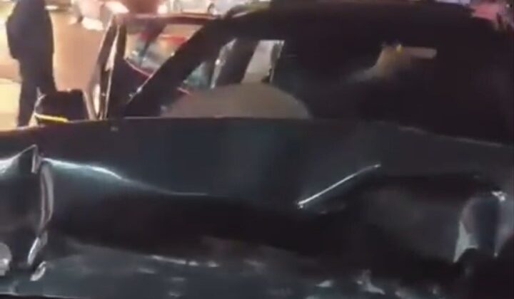 Bursa’da zincirleme kaza: 3 araç hurdaya döndü