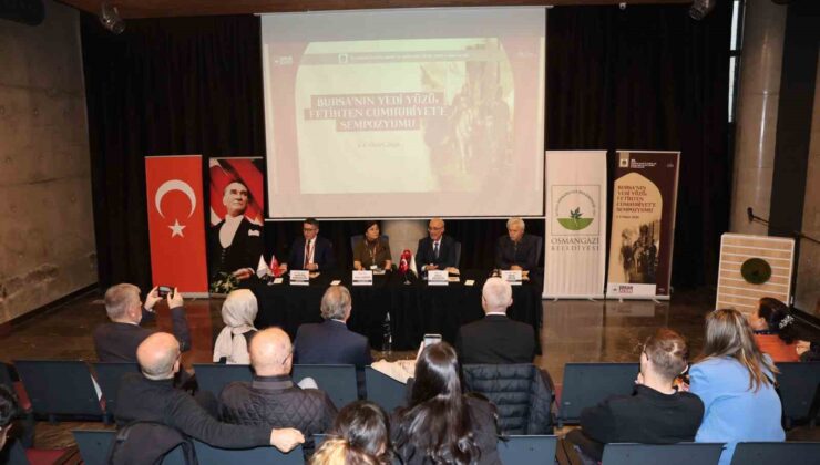 “Bursa’nın Yedi Yüzü” sempozyumu kentin tarihine ışık tuttu