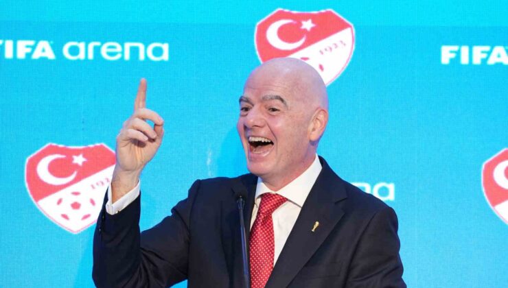 FIFA Başkanı Infantino, Türkiye tezahüratı yaptı