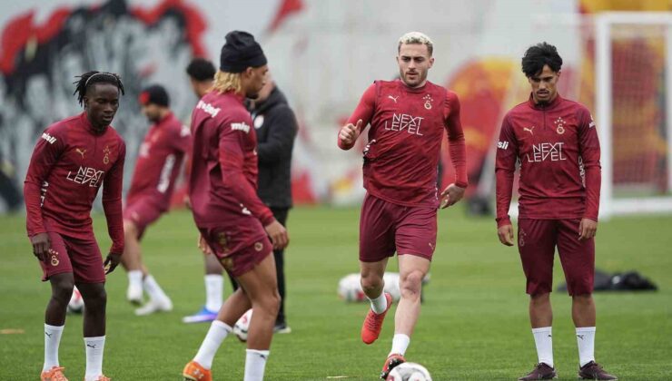 Galatasaray, Samsunspor maçı hazırlıklarını sürdürdü