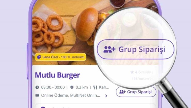 GetirYemek, grup siparişi özelliği kullanıma sundu