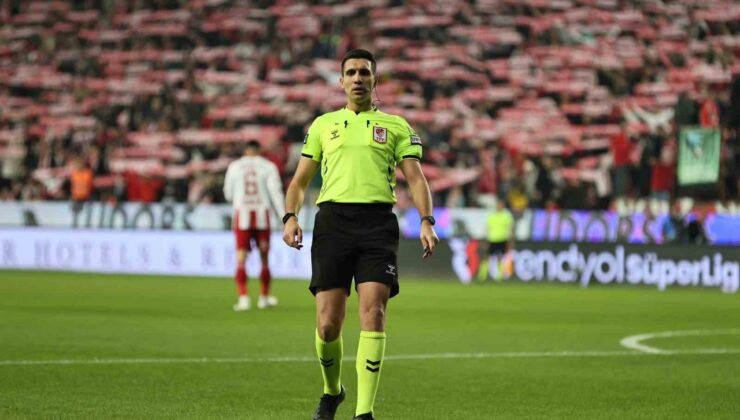 Göztepe – Galatasaray maçının hakemi Alper Akarsu oldu