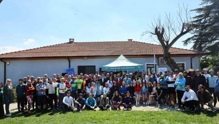 Granfondo Bursa öncesi bisikletliler Nilüfer’de buluştu