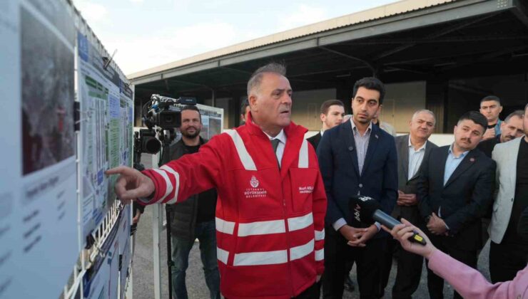 “Hal merkezi muhtemel afet anlarında da lojistik merkezi olarak kritik bir rol oynayacak”