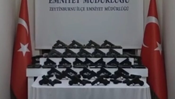 İstanbul’da kaçak silah operasyonu: 91 tabanca ele geçirildi