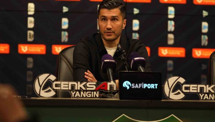 Nuri Şahin: “Çok pozisyona girdik, golü bulamadık”