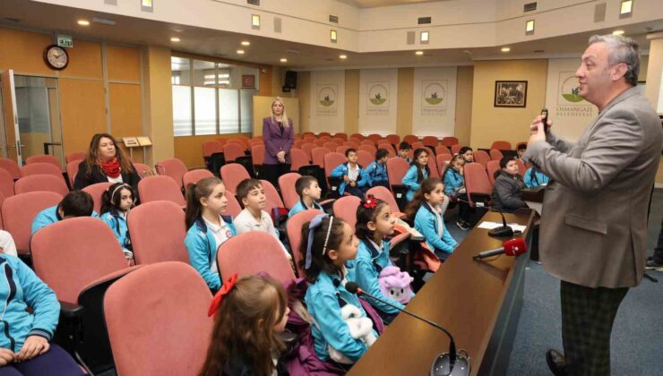 Osmangazi Belediyesi’nden çocuklara yerel yönetim bilinci