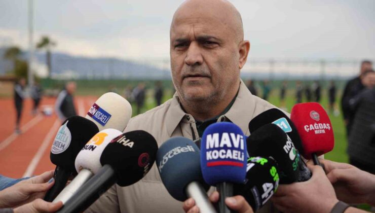 Recep Durul’dan Galatasaray maçına ilişkin: “Çıkacaklar, aslanlar gibi oynayacaklar”