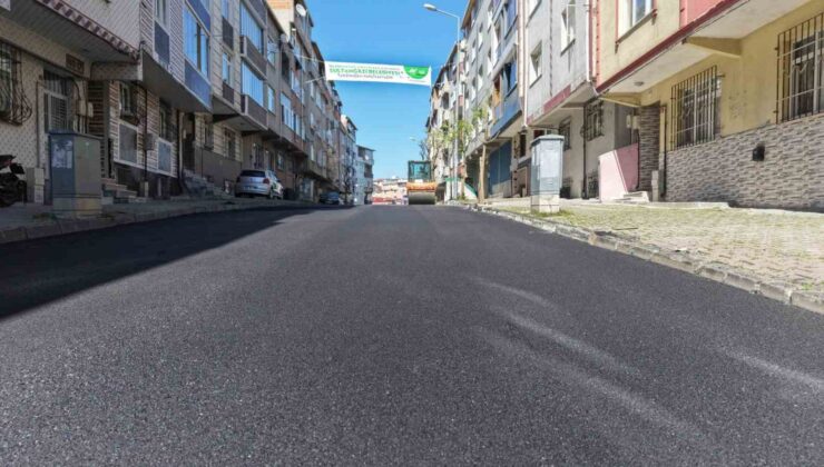 Sultangazi’de asfalt çalışmaları sürüyor