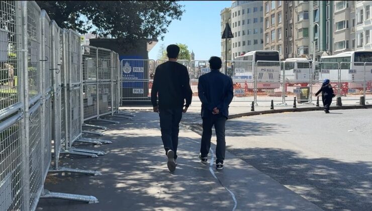 Taksim Meydanı ve İstiklal Caddesi’ne çıkan yollarda 1 Mayıs tedbirleri