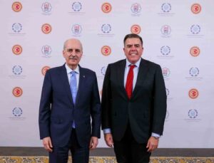 TBMM Başkanı Kurtulmuş, Avustralya Temsilciler Meclisi Başkanı Dick ile görüştü