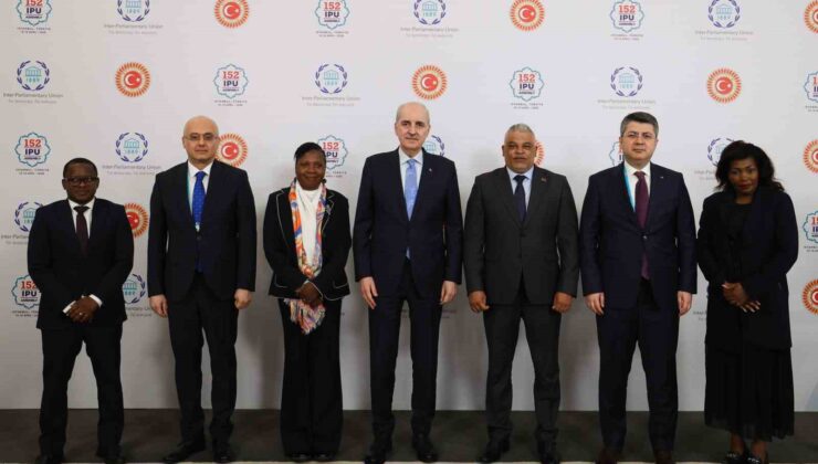 TBMM Başkanı Kurtulmuş, Malavi Ulusal Meclisi Başkanı Suleman ile görüştü