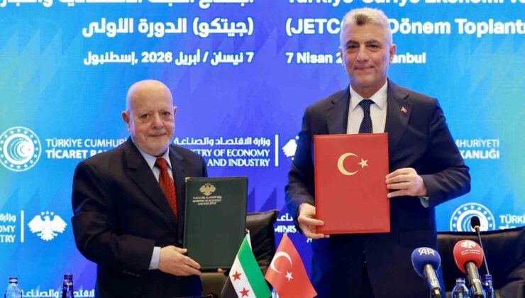 Ticaret Bakanı Bolat: “Suriye ile ikili ticarette hedef 10 milyar dolar”
