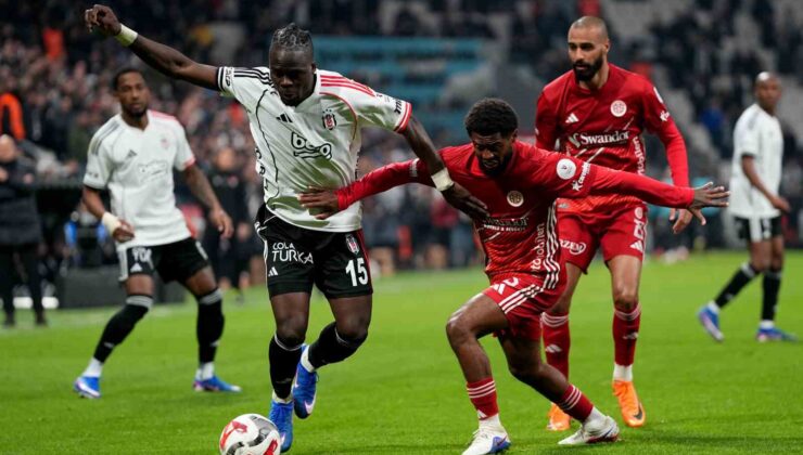 Trendyol Süper Lig: Beşiktaş: 4 – Antalyaspor: 2 (Maç sonucu)