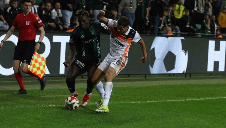 Trendyol Süper Lig: Kocaelispor: 0 – Başakşehir: 0 (Maç Sonucu)
