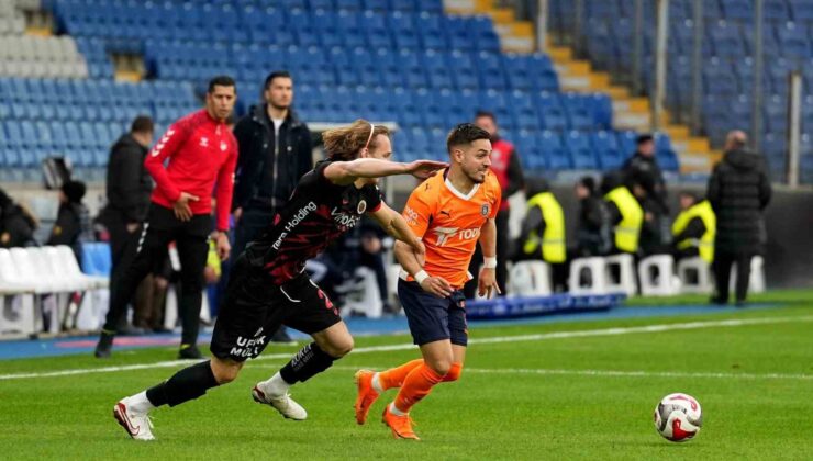 Trendyol Süper Lig: RAMS Başakşehir: 1 – Gençlerbirliği: 0 (Maç devam ediyor)