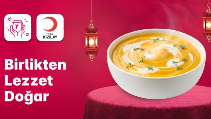 Yemeksepeti kullanıcıları, “Birlikten Lezzet Doğar” projesini Ramazan’da rekor bağışa ulaştırdı