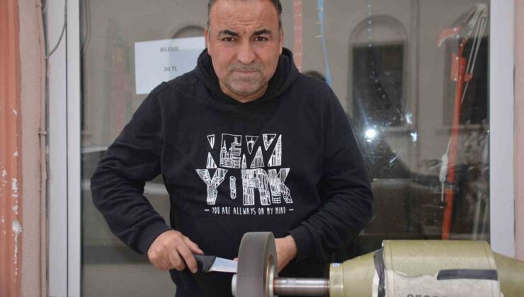 15 yıllık bıçakçının ’kurban’ mesaisi