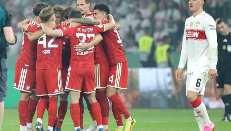 Almanya Kupası’nın sahibi Bayern Münih oldu