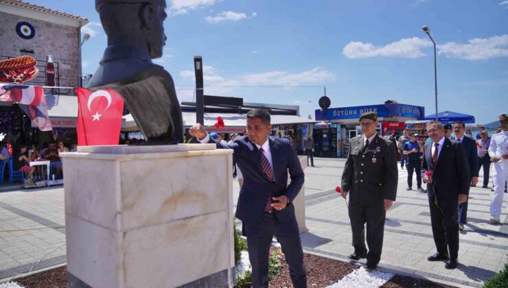 Ayvalık’ta milli mücadelenin ilk kurşunun 107. yıldönümü kutlandı