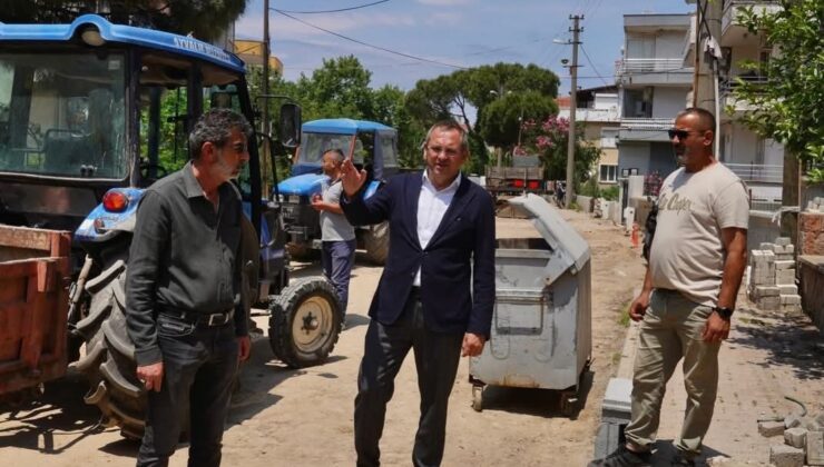 Ayvalık’ta yol müjdesi
