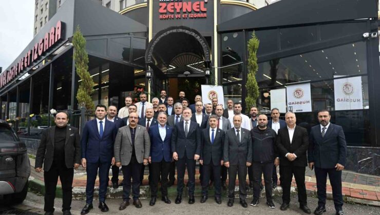 Başkan Burkay MUŞSİAD üyeleri ile buluştu