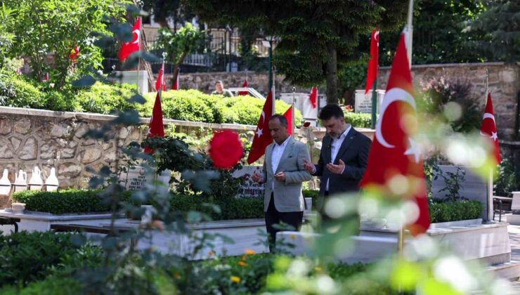 Başkan Vekili Şahin Biba’dan şehitlik, esnaf ve itfaiye ziyareti