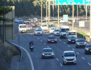 Bayram tatilinden dönüş erken başladı: Kocaeli’de yoğunluk arttı