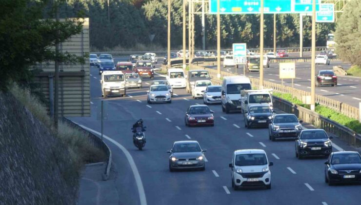Bayram tatilinden dönüş erken başladı: Kocaeli’de yoğunluk arttı