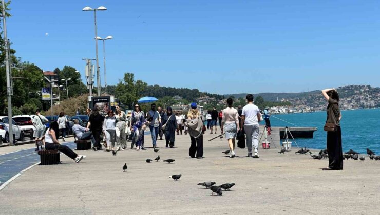 Bayramda İstanbul’da kalanlar sahiller ve parkların tadını çıkardı