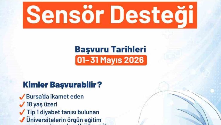 Büyükşehir’den diyabetli öğrencilere sensör desteği