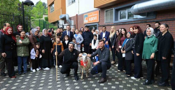 Çekmeköy’de engelsiz yüreklerden anlamlı kurban bağışı