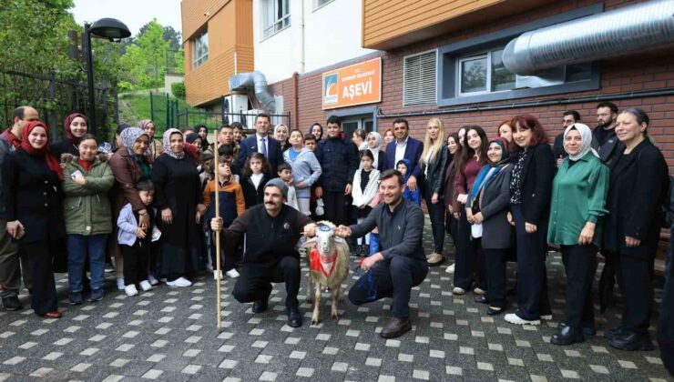 Çekmeköy’de engelsiz yüreklerden anlamlı kurban bağışı
