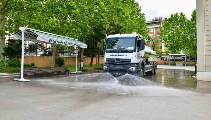 Esenyurt’ta bayram öncesi kapsamlı temizlik seferberliği