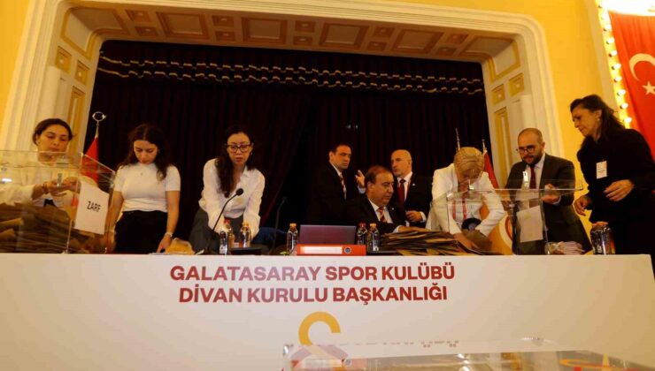 Galatasaray seçiminde oy sayma işlemi başladı