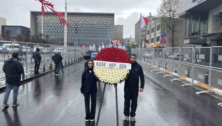 HEP-SEN 1 Mayıs’ı Taksim’de kutladı